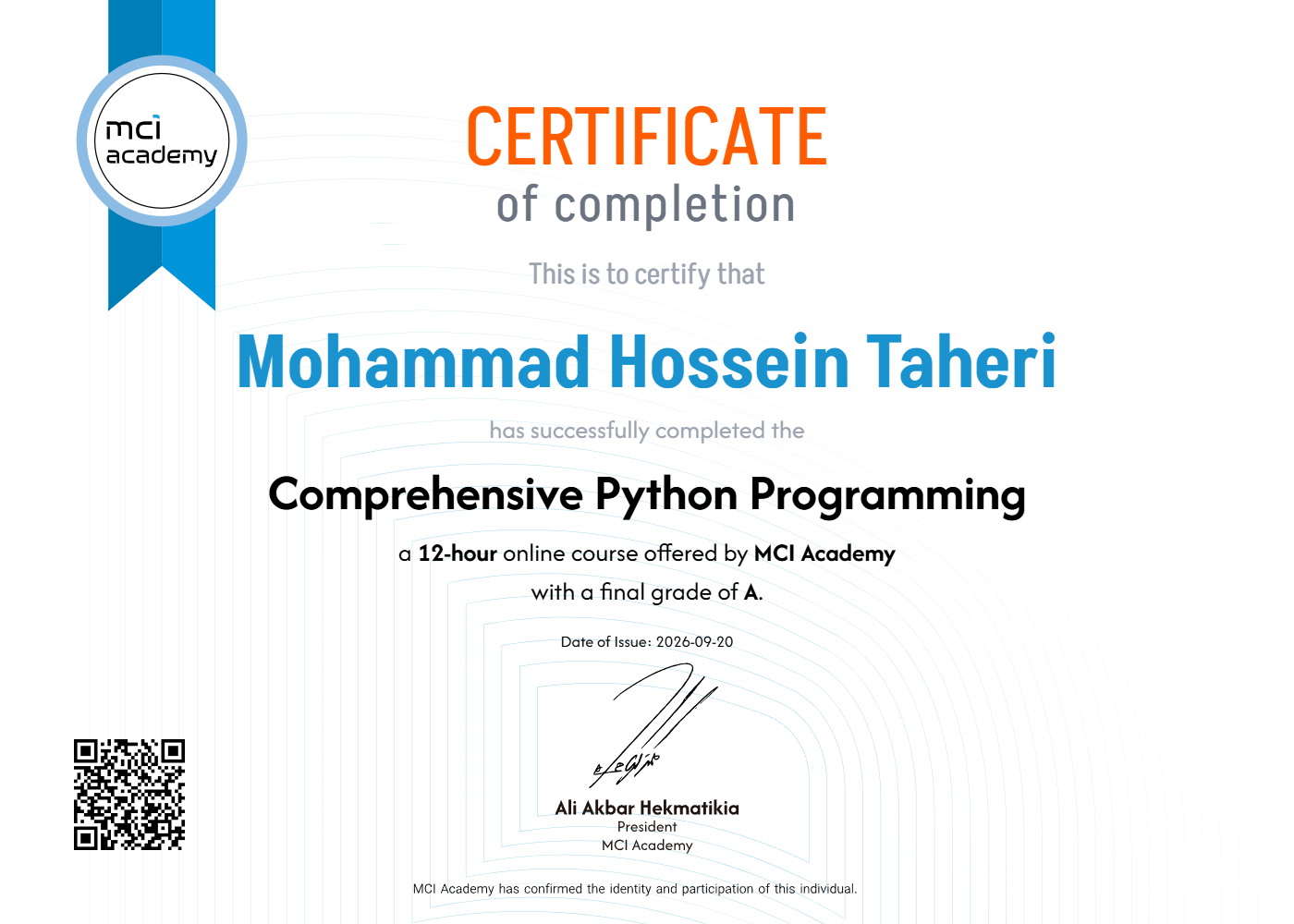 Certificate 4
